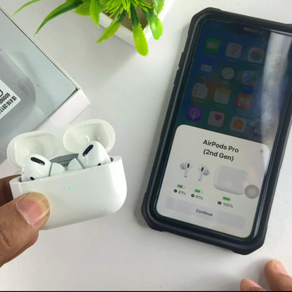 AIRPODS Pro 2 gen with Wireless Charging Case | Active Noise Cancellation | Charging Cable Compatible with iOS/Android