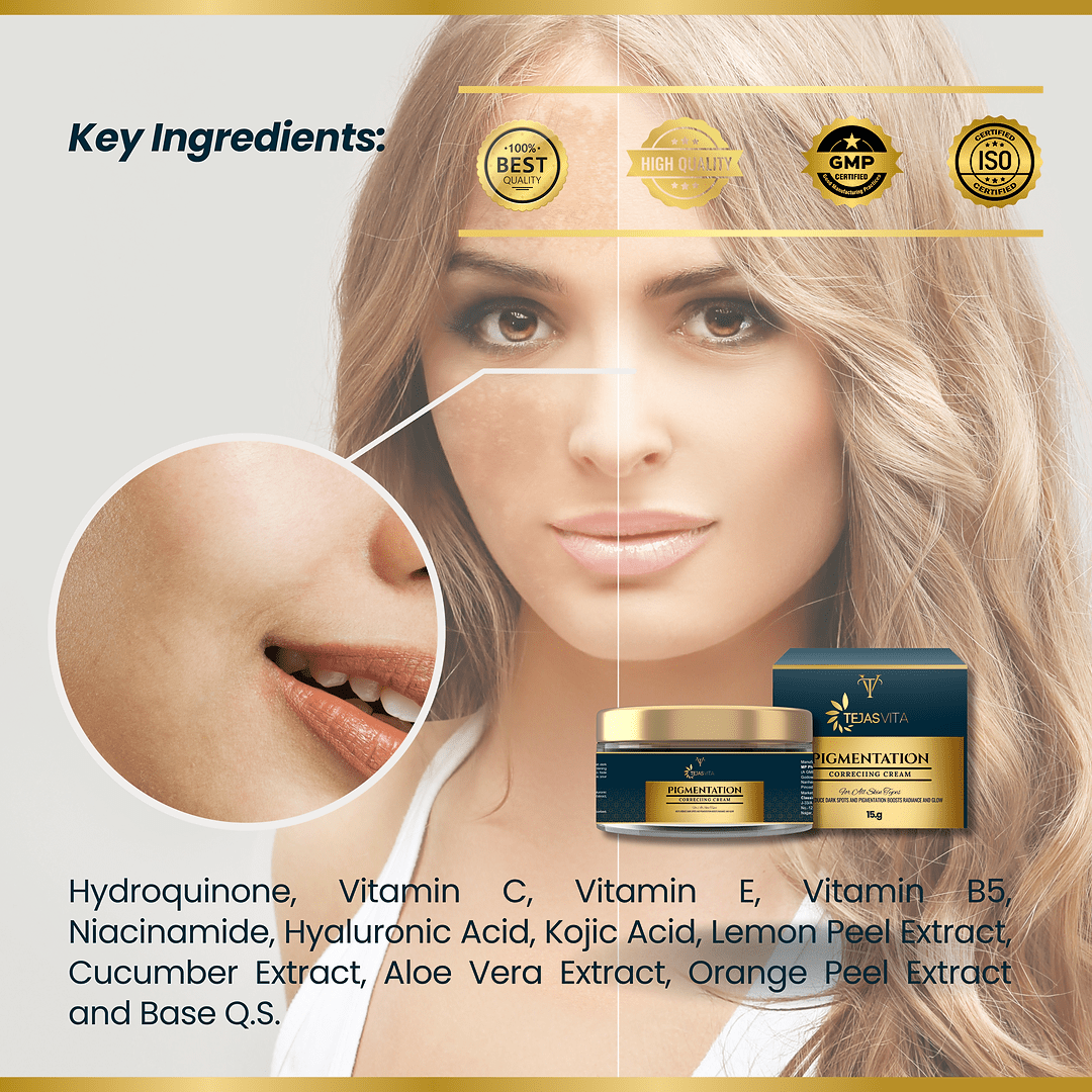 Tejasvita Clarity+ Pigmentation Correcting Cream - TejasVita